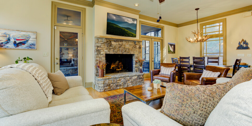 Big Canoe Chipmunk Crossing Living Room
