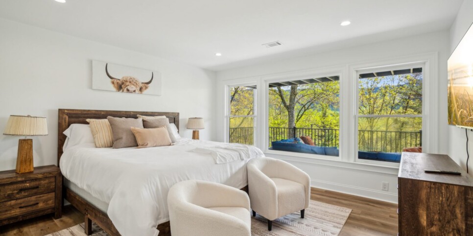 Bent Tree Dream View Lodge Bedroom
