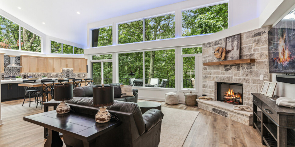 Bent Tree Luxury Bear Lodge Living Room