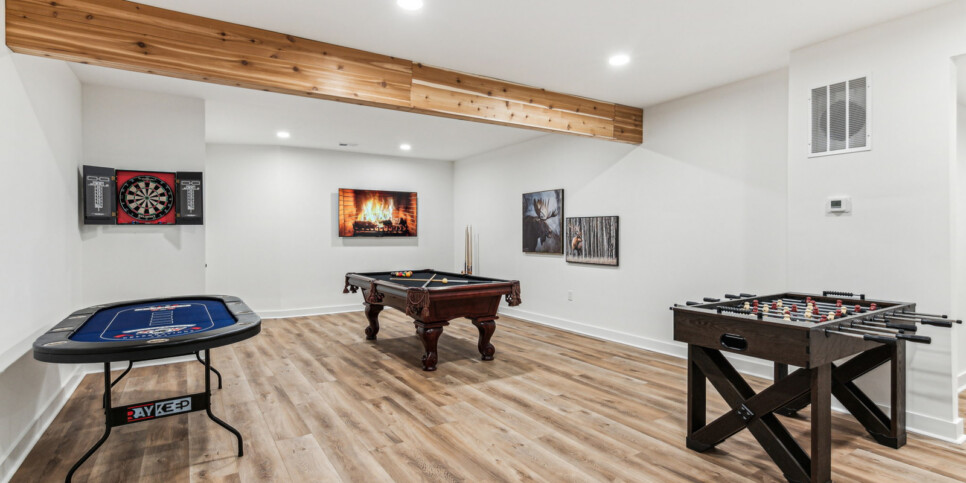 Bent Tree Luxury Bear Lodge Rec Room