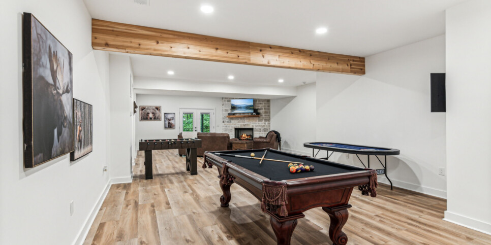 Bent Tree Luxury Bear Lodge Rec Room