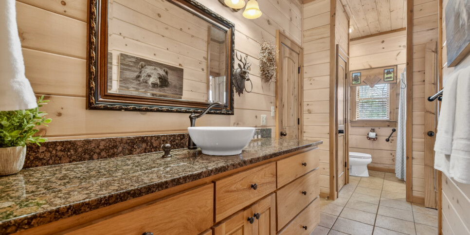 blue ridge kick aska lodge bedroom