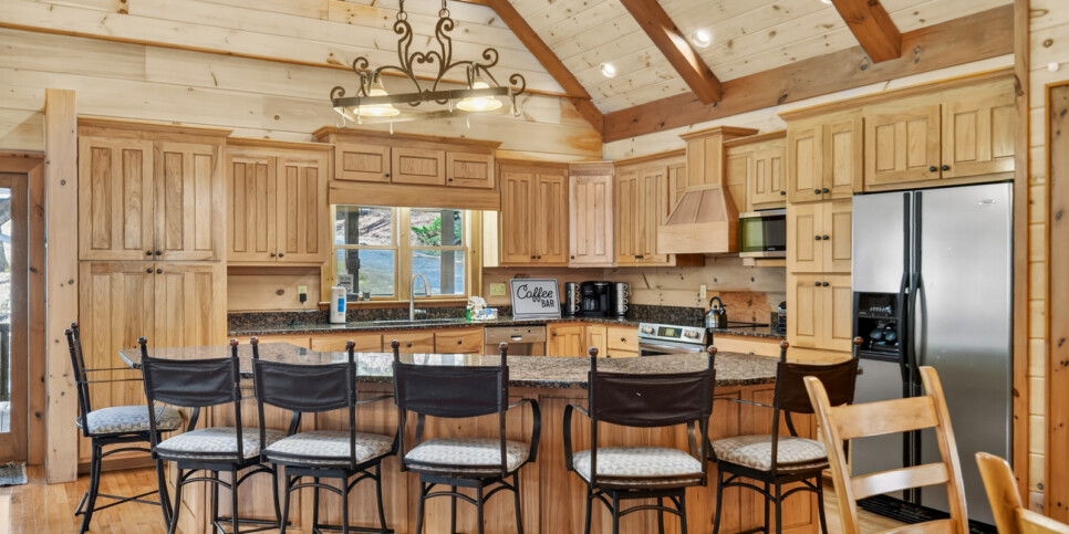 blue ridge kick aska lodge kitchen