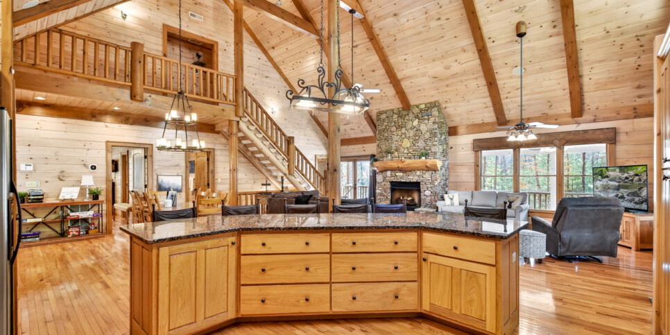 blue ridge kick aska lodge kitchen