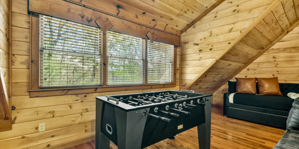 blue ridge kick aska lodge rec room