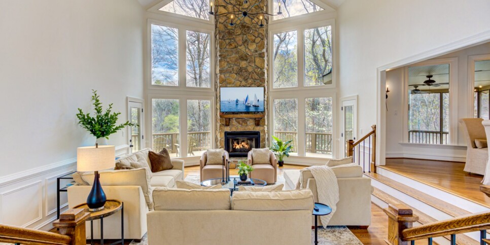 big canoe majestic retreat living room