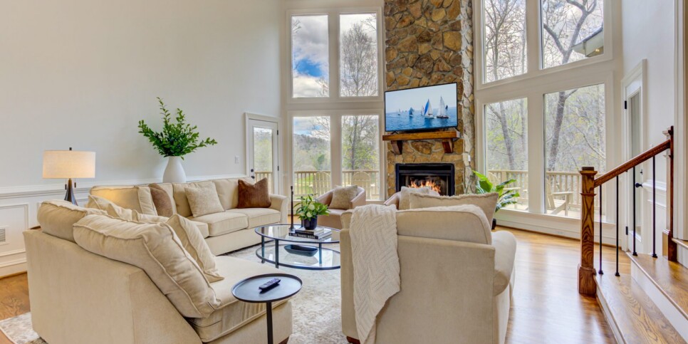 big canoe majestic retreat living room