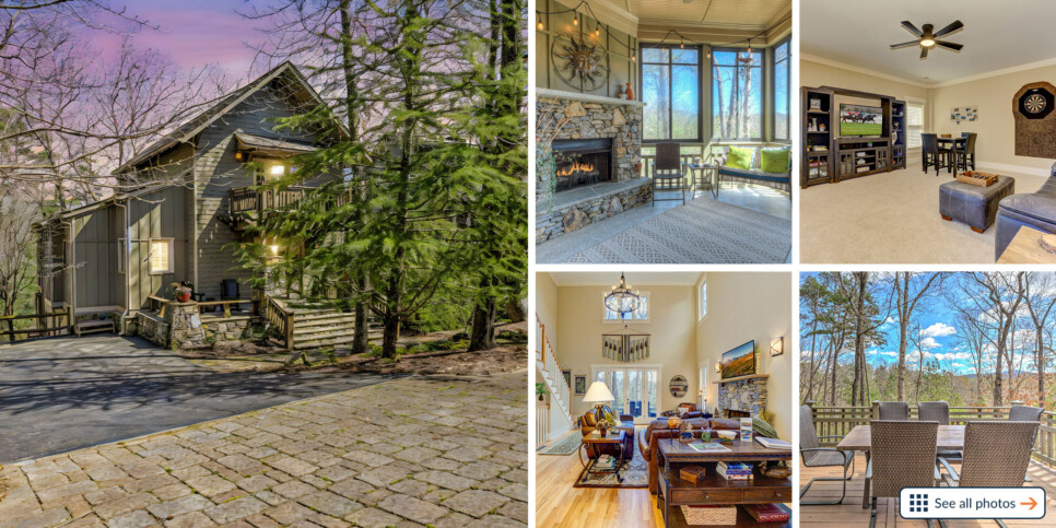 Serenity on the Ridge - Collage