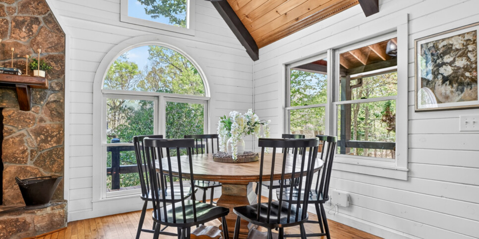 blue ridge laurel ridge retreat kitchen