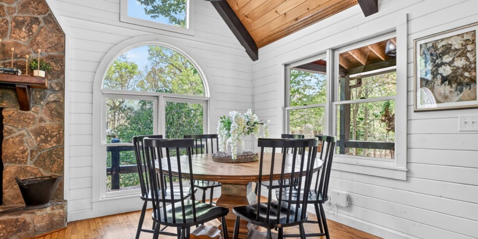 blue ridge laurel ridge retreat kitchen