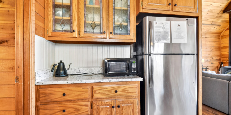 blue ridge serenity woods kitchen