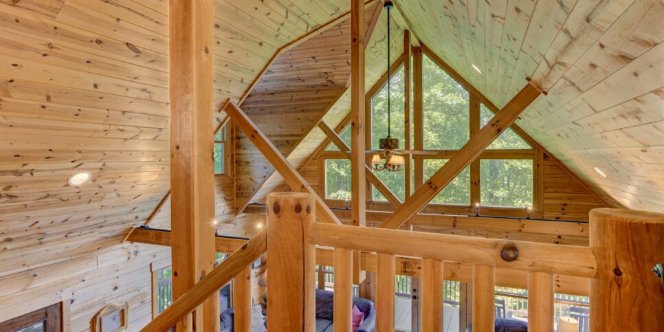 bent tree bent tree cabin living room