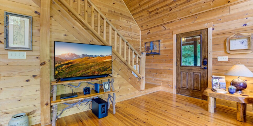 bent tree bent tree cabin living room