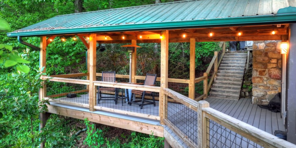 default blue ridge riversong on the toccoa exterior