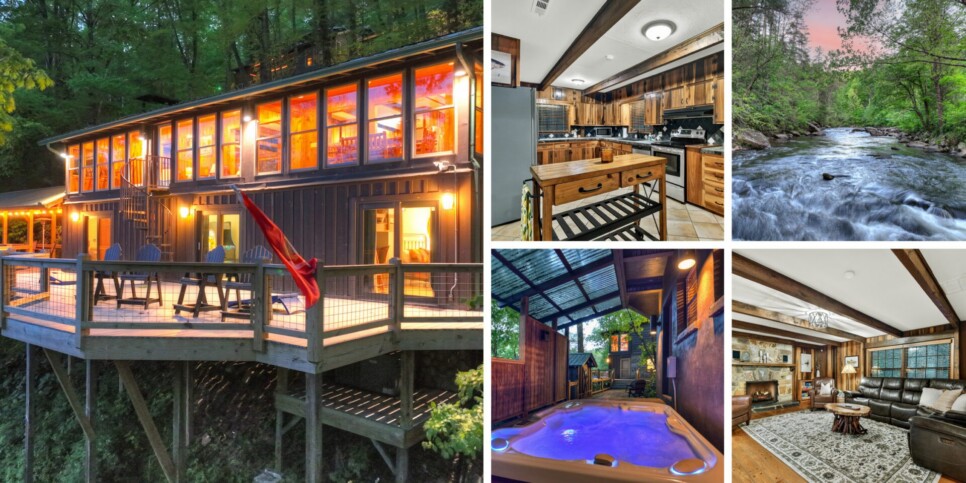 blue ridge riversong on the toccoa collage
