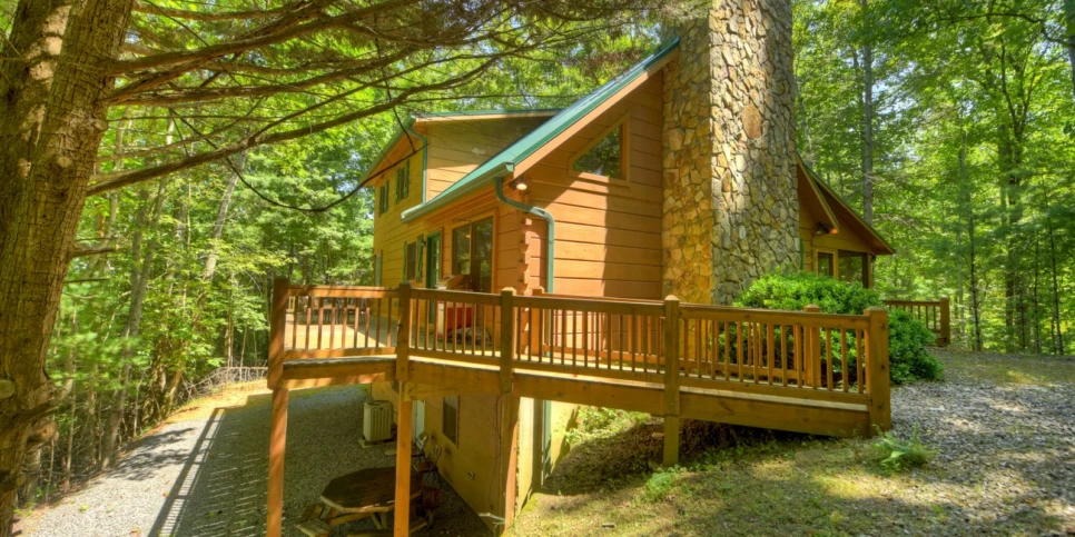 Blue Ridge Chestnut Bearcation Exterior