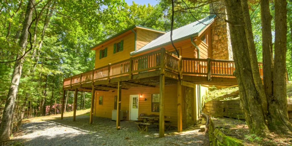 Blue Ridge Chestnut Bearcation Exterior