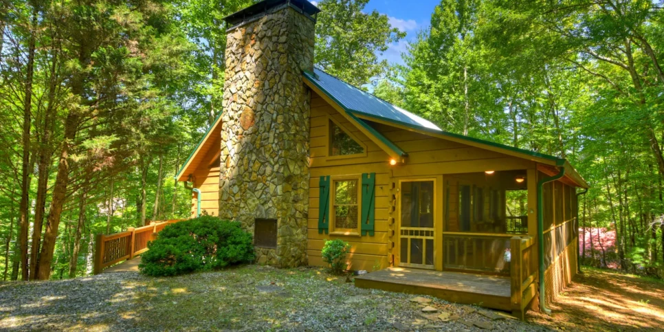 Blue Ridge Chestnut Bearcation Exterior
