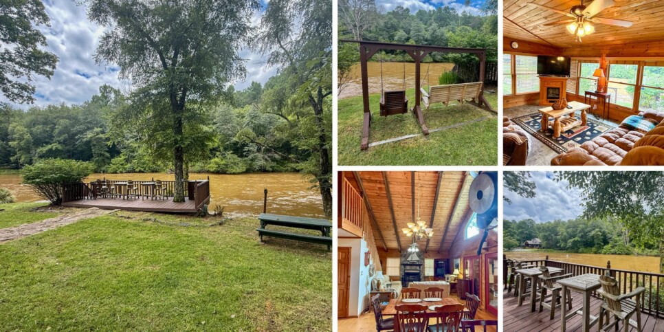 Blue Ridge Riverfront Dreams Collage