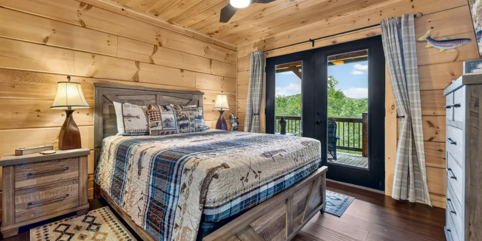 Blue Ridge Retreat On Wolf Creek Bedroom