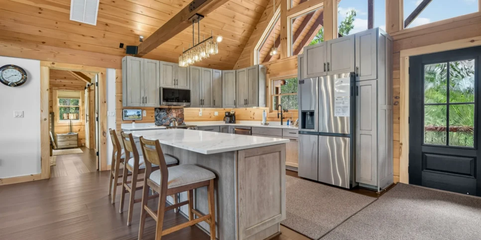 Blue Ridge Retreat On Wolf Creek Kitchen