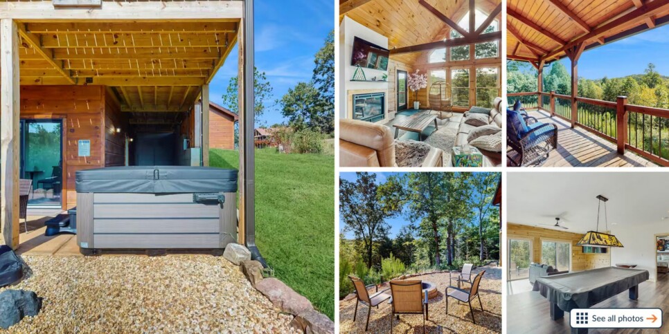 Temporary Collage - Blue Ridge Retreat on Wolf Creek