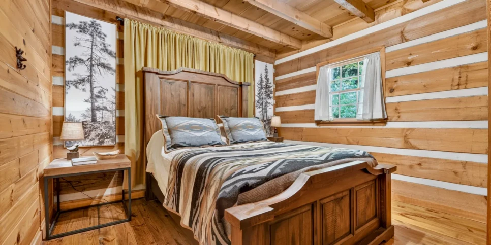 Blue Ridge Deer Haven Bedroom
