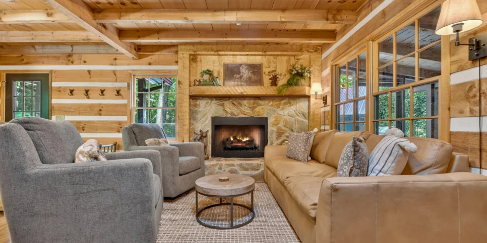 Blue Ridge Deer Haven Living Room