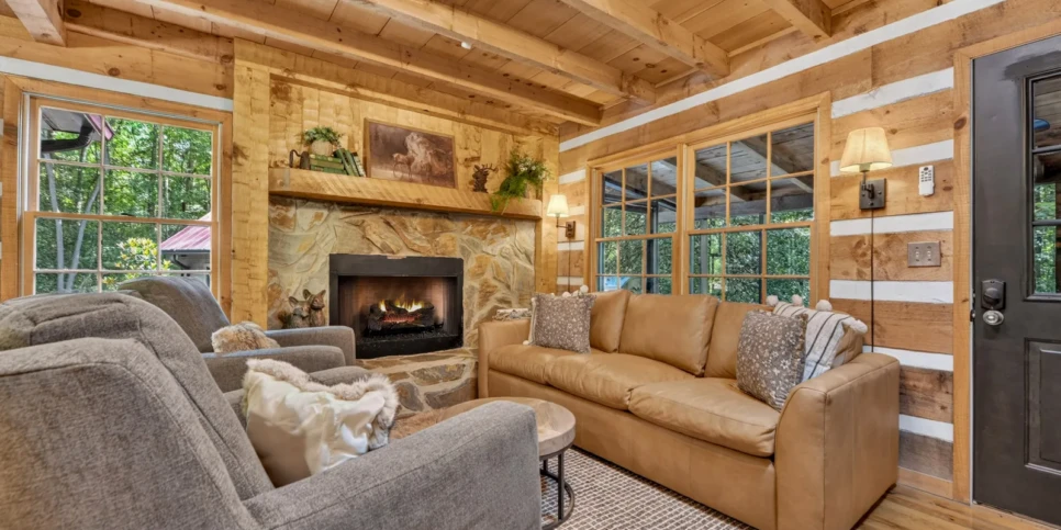 Blue Ridge Deer Haven Living Room