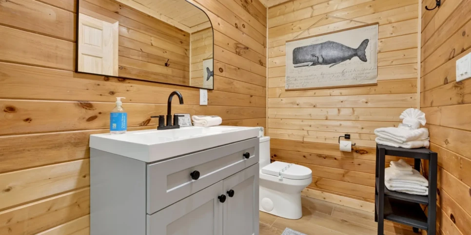 Blue Ridge Hothouse Creek Retreat Bathroom