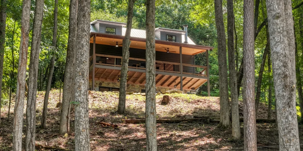 Blue Ridge Hothouse Creek Retreat Exterior