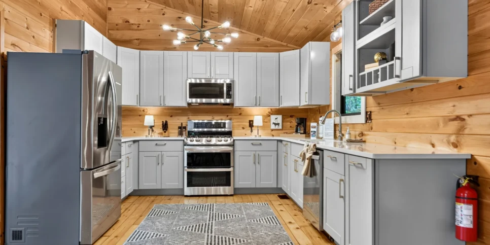 Blue Ridge Hothouse Creek Retreat Kitchen