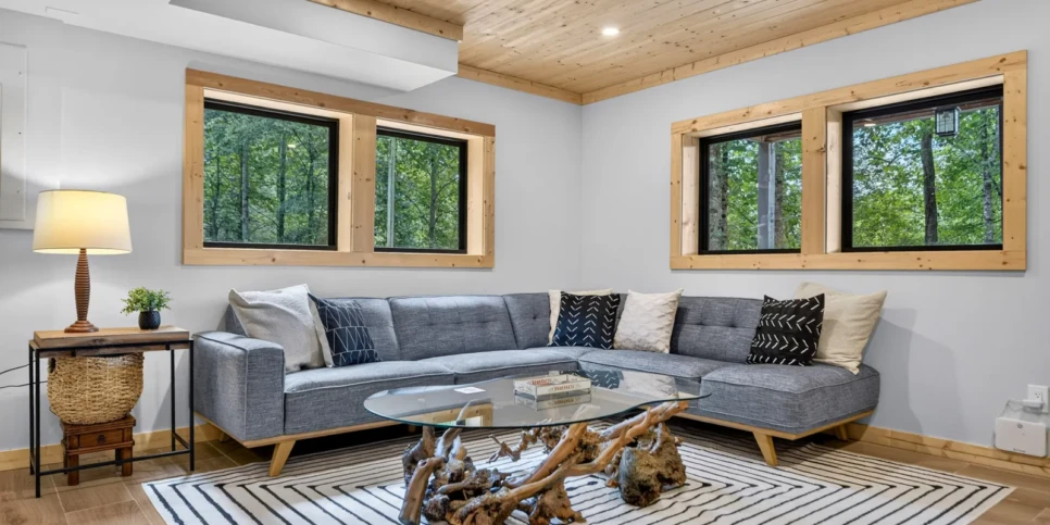 Blue Ridge Hothouse Creek Retreat Rec Room