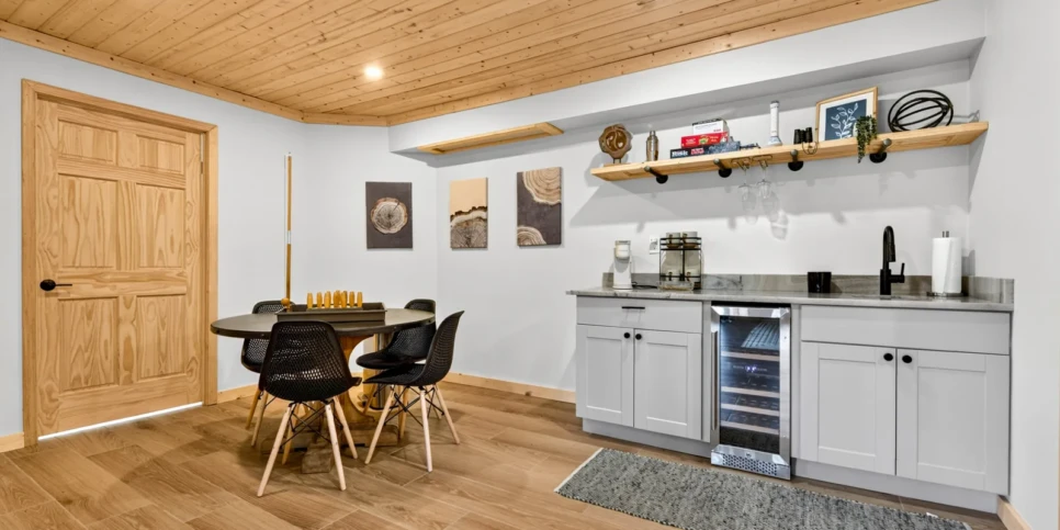 Blue Ridge Hothouse Creek Retreat Rec Room