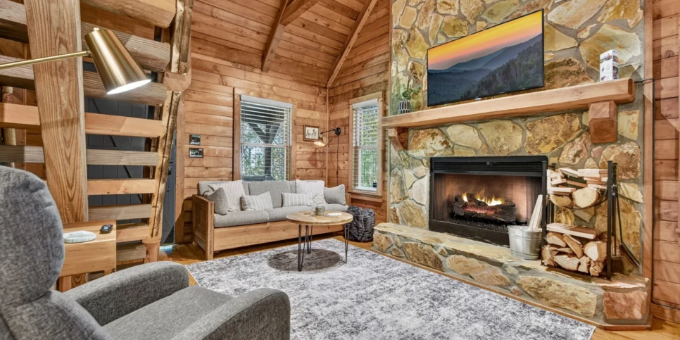 Blue Ridge Piney Mountain Perch Living Room